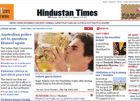 Hindustan Times .com - Homepage